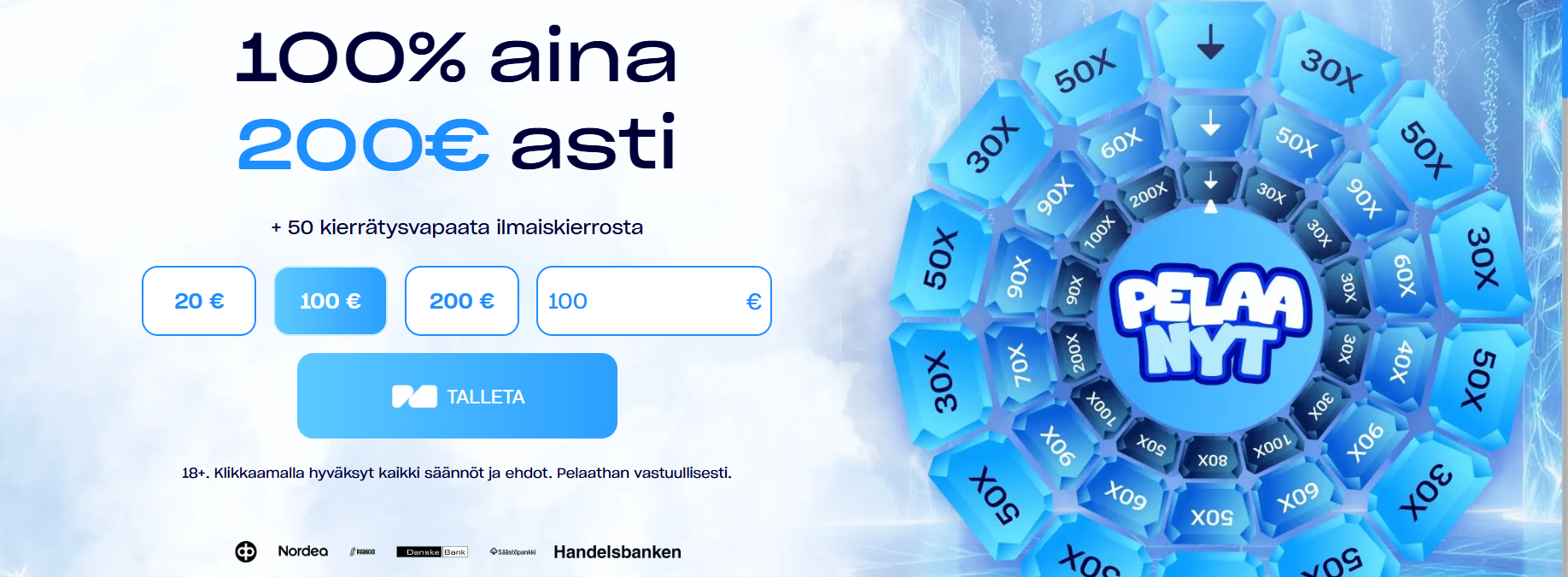 PelaaNyt etusivu
